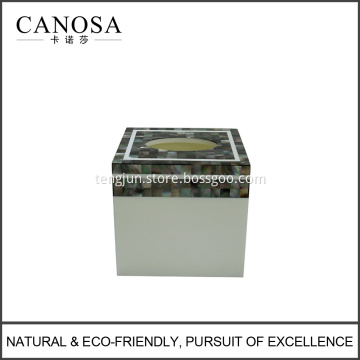 Star Hotel Black Lip Shell Tissue Box Wholesale